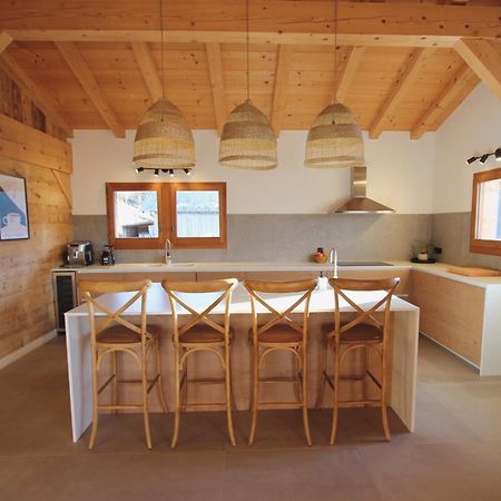 Chez Nonna - Charmant Demi-Chalet A La Montagne Notre-Dame-de-Bellecombe Buitenkant foto