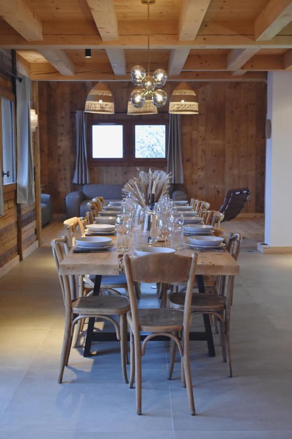 Chez Nonna - Charmant Demi-Chalet A La Montagne Notre-Dame-de-Bellecombe Buitenkant foto