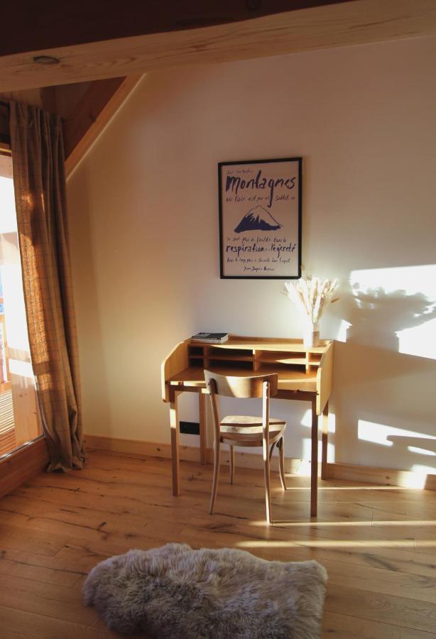Chez Nonna - Charmant Demi-Chalet A La Montagne Notre-Dame-de-Bellecombe Buitenkant foto