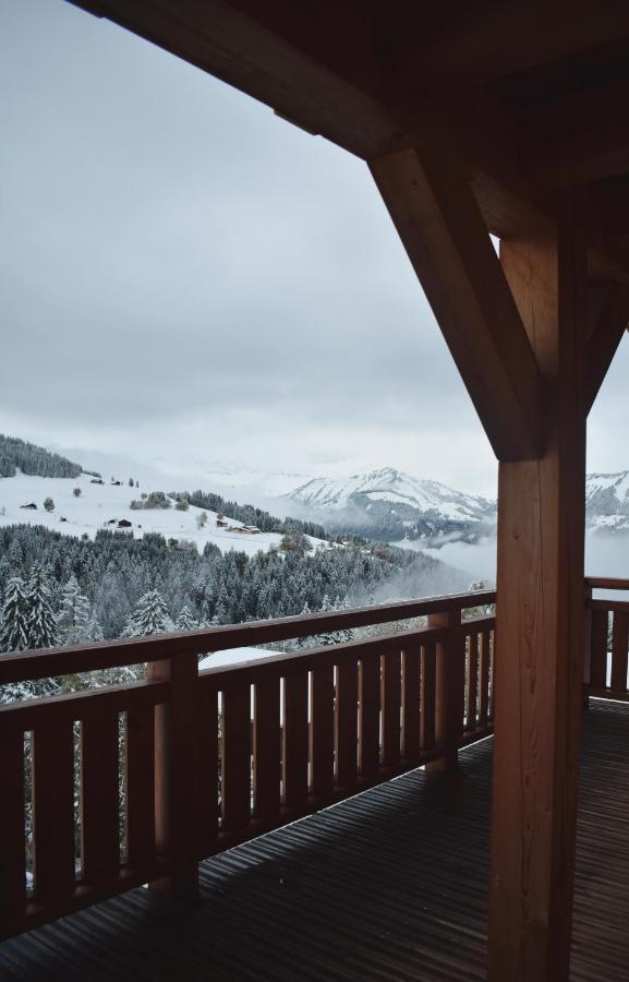 Chez Nonna - Charmant Demi-Chalet A La Montagne Notre-Dame-de-Bellecombe Buitenkant foto