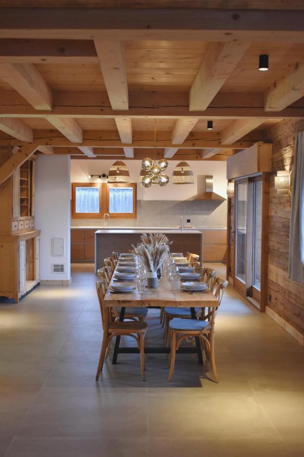 Chez Nonna - Charmant Demi-Chalet A La Montagne Notre-Dame-de-Bellecombe Buitenkant foto